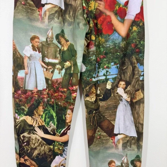 Dolls Kill X Wizard Of Oz Jogger Graphic Sweatpants - Picture 10 of 12